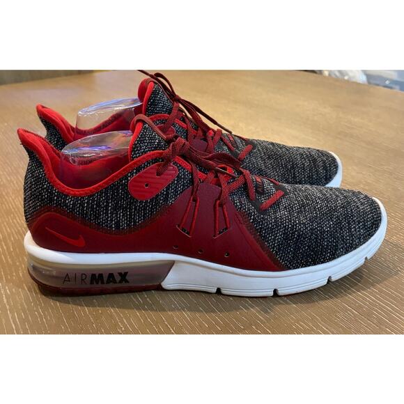Nike Air Max Sequent 3 Premium V Red Crush Size 13 Walking Running Shoes Sneaker main image 7